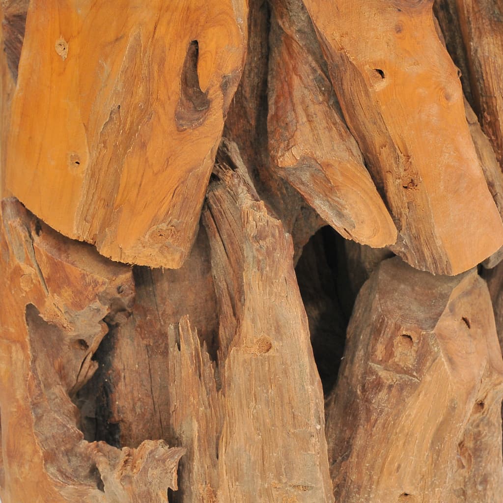 Salontafel 60 cm massief teak drijfhout