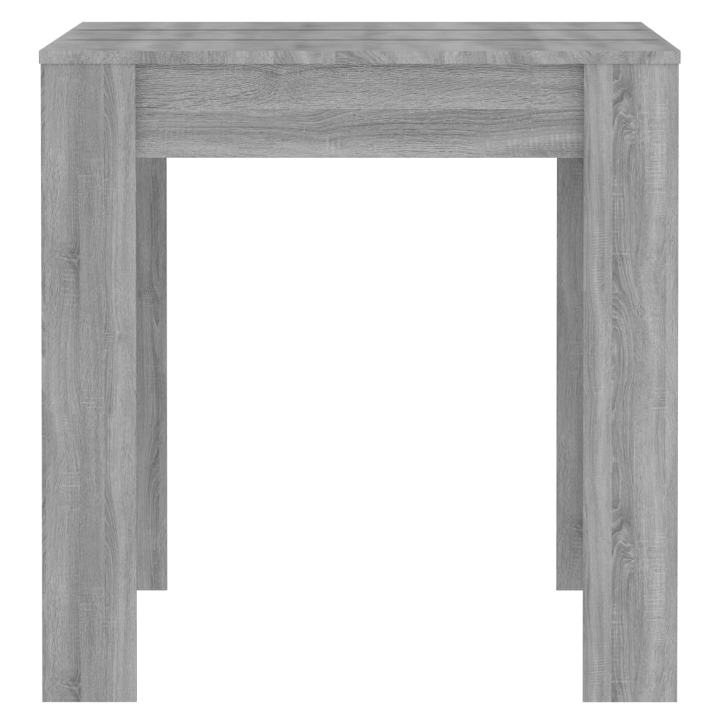 Eettafel 140x74,5x76 cm bewerkt hout grijs sonoma eikenkleurig