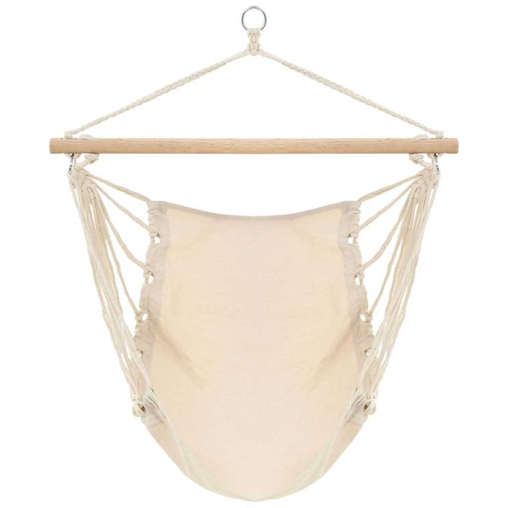Hanging chair cream white (large)