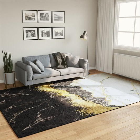 Washable anti-slip rug 190x300 cm multi-colored